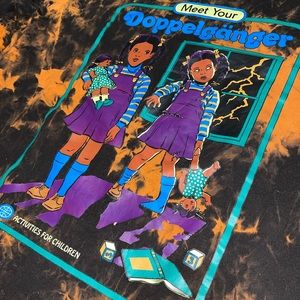 “MEET YOUR DOPPELGÄNGER” TIE DYE TEE